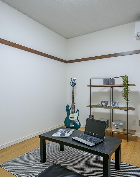 「オーディオルーム」「ガレージ」のある趣味を楽しむ家